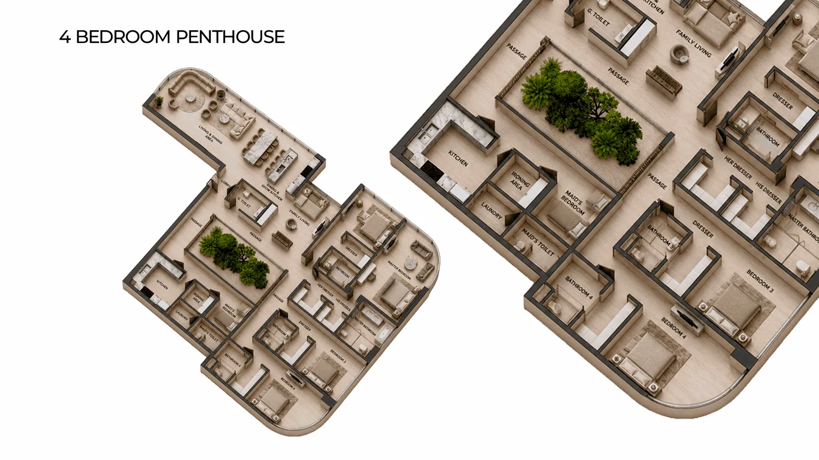 SLS Residences at Palm Jumeirah: view, photo 12 of 12