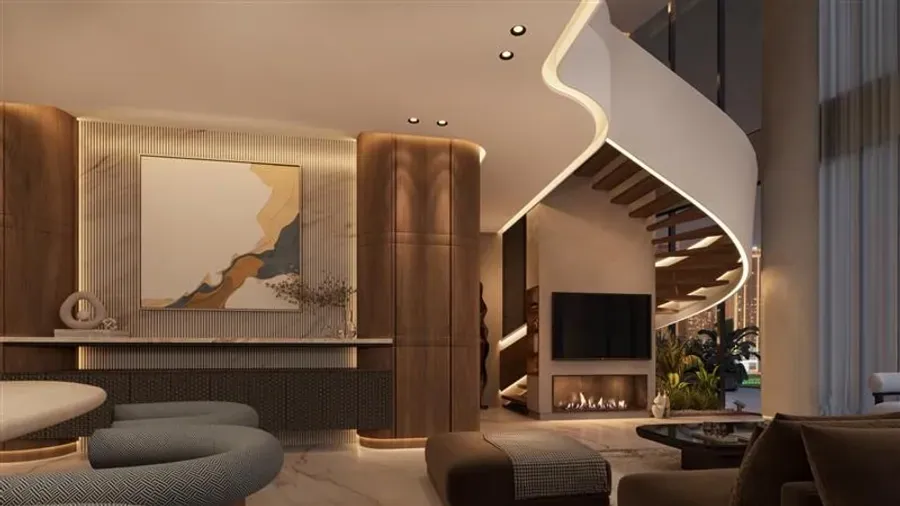 SAAS Hills: interior living, photo 9 of 12