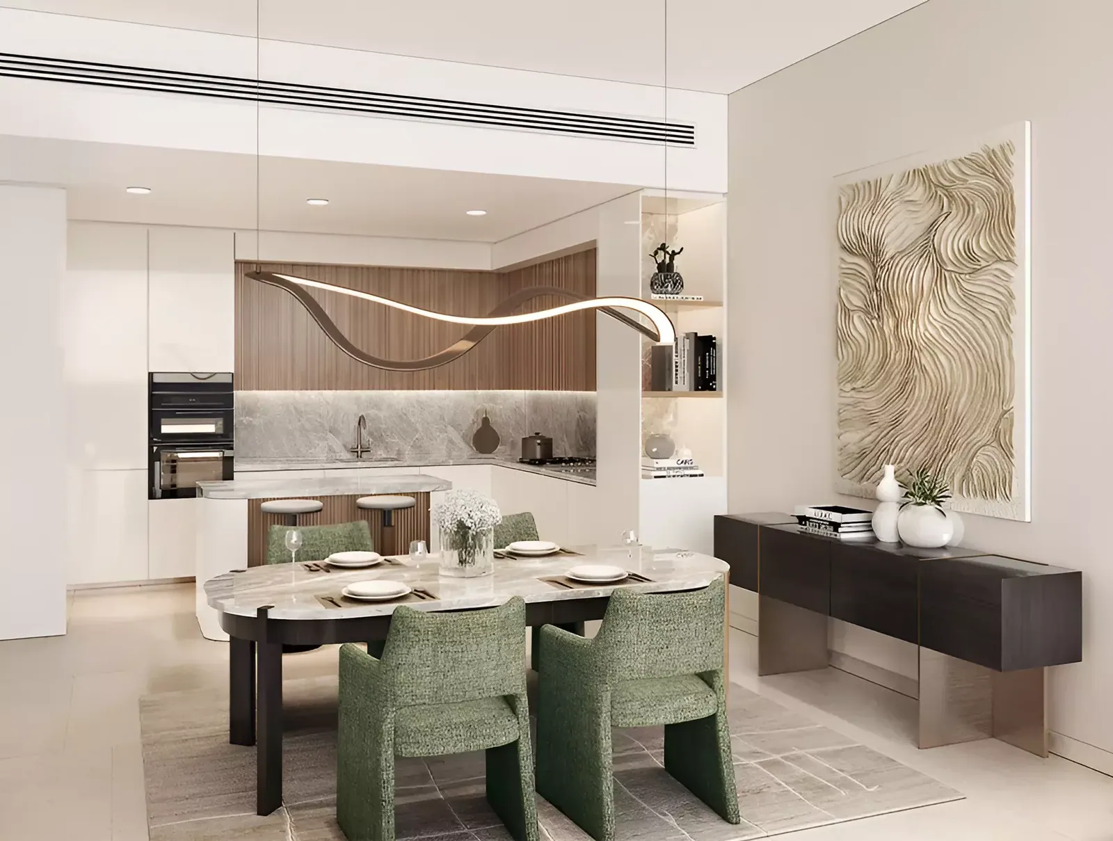 Marriott Residences JLT: interior living, photo 6 of 11