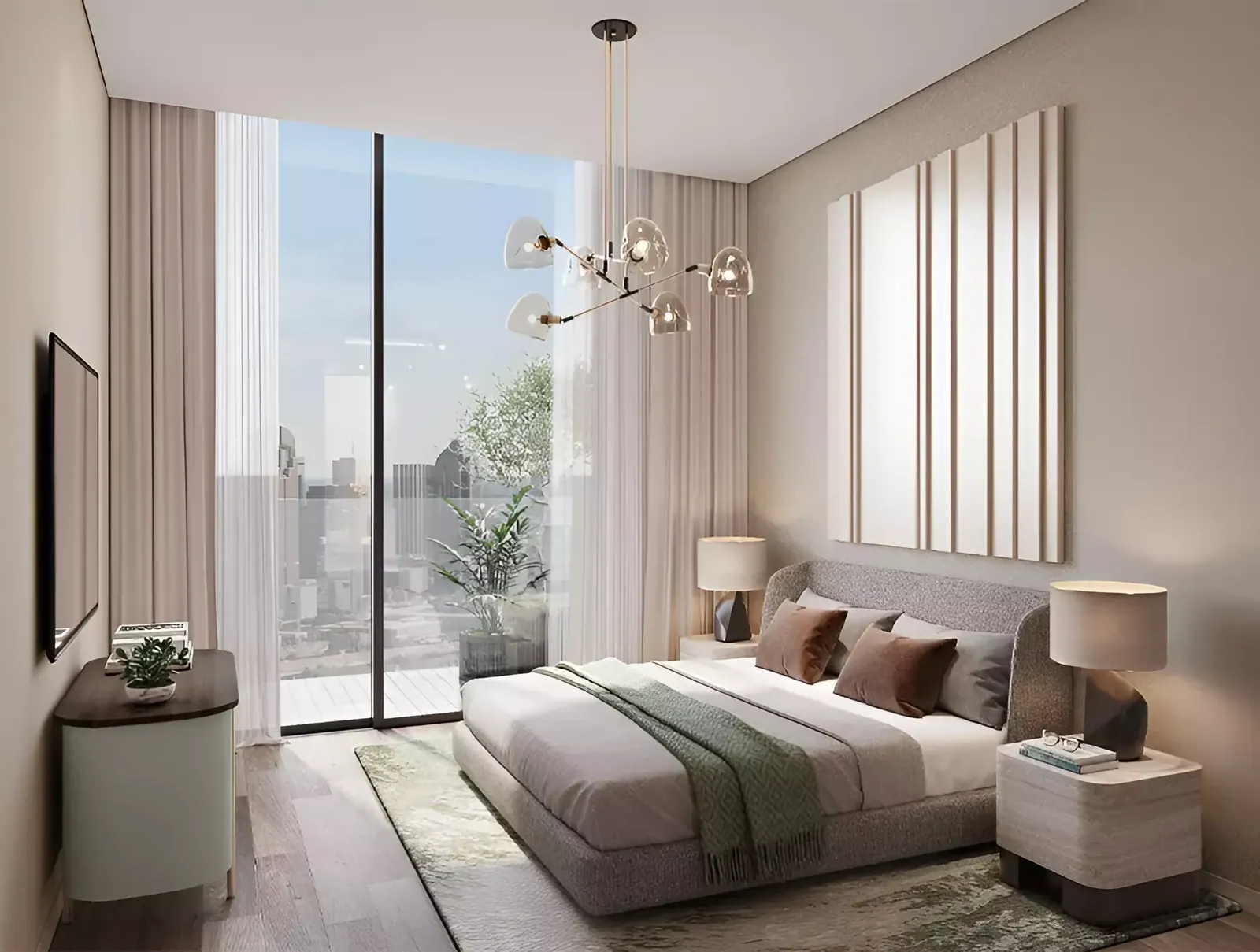 Marriott Residences JLT: interior bedroom, photo 7 of 11