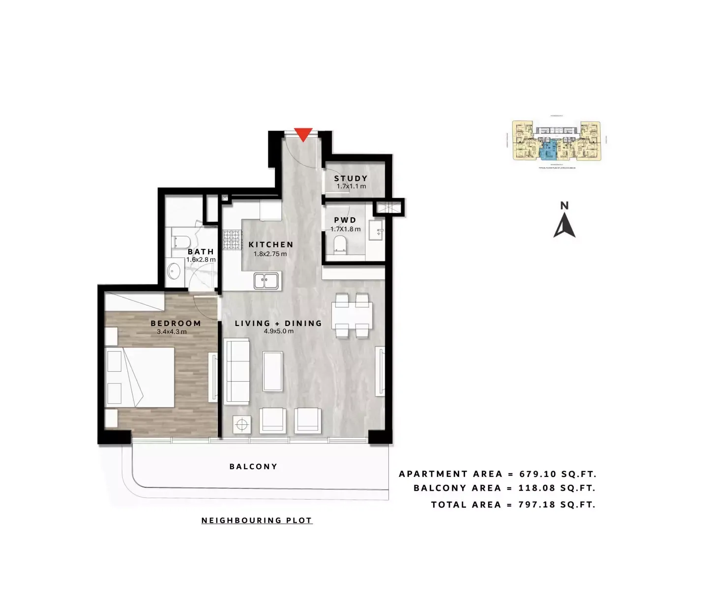 Repose Residence: floorplan, photo 9 of 12