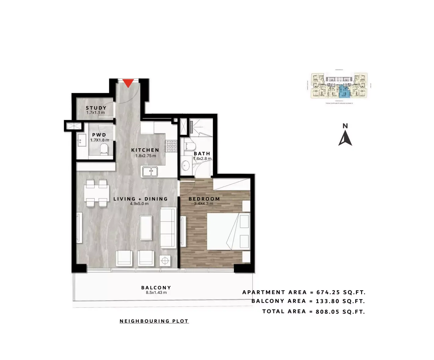 Repose Residence: floorplan, photo 10 of 12