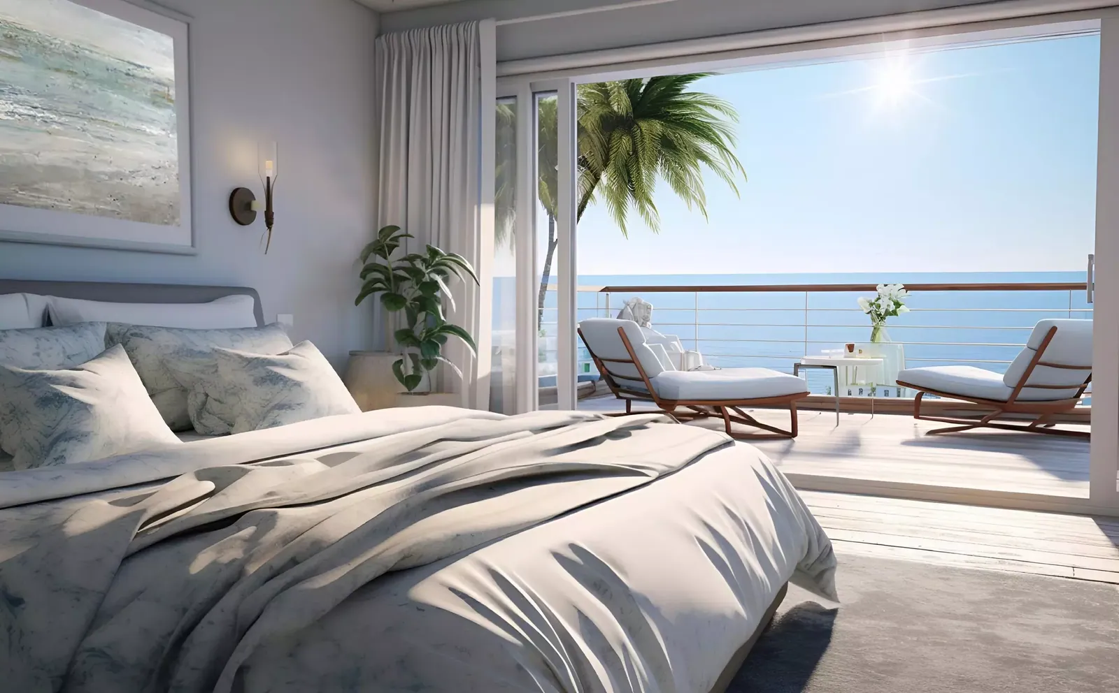 Mayas Sea View: interior bedroom, photo 4 of 9