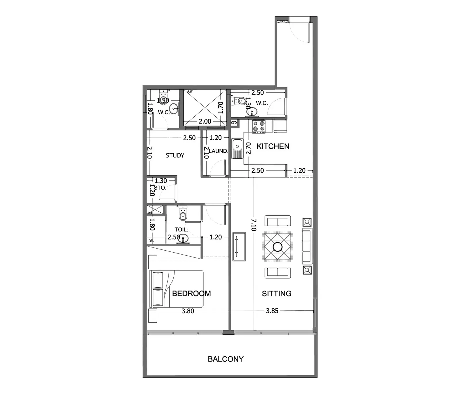 Mayas Sea View: floorplan, photo 8 of 9