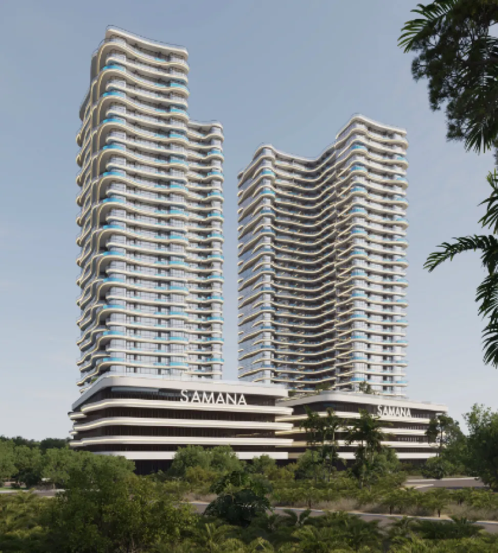 SAMANA Barari Twin Towers: exterior, photo 2 of 9