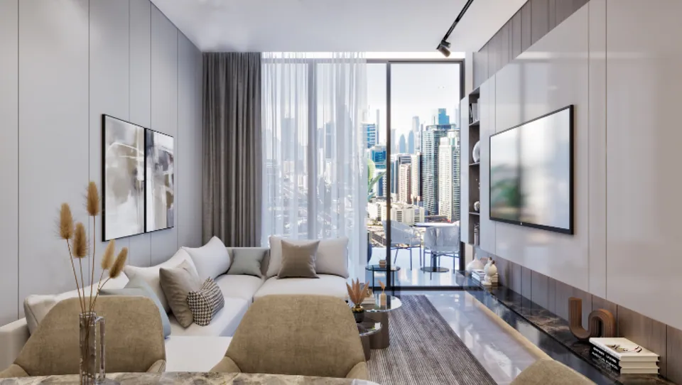 SAMANA Barari Twin Towers: interior living, photo 3 of 9