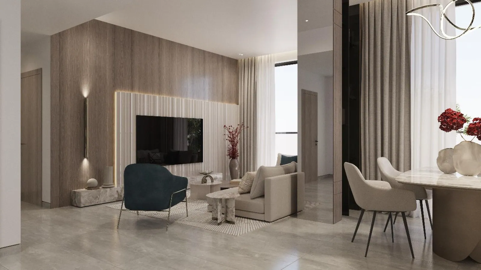 SAMANA California 2: interior living, photo 3 of 10