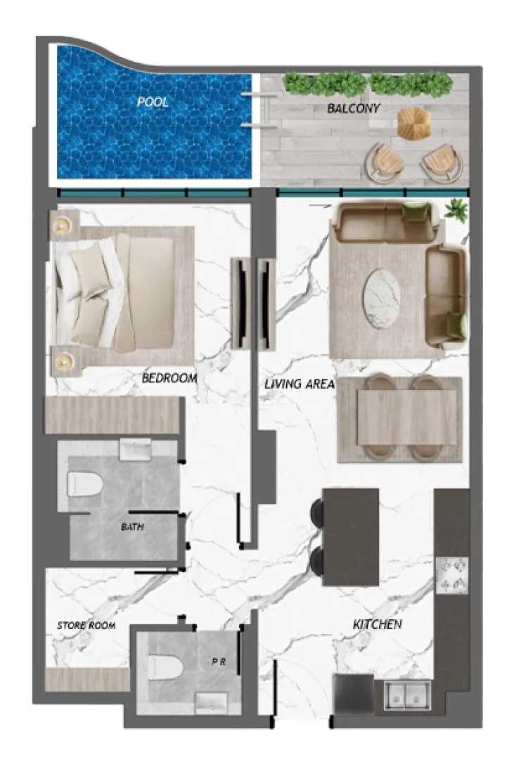 SAMANA California 2: floorplan, photo 7 of 10