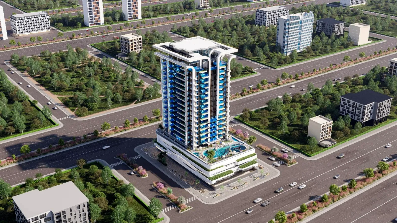 SAMANA Manhattan Phase 2: aerial, photo 2 of 6