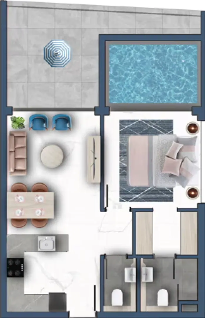 SAMANA Miami Phase II: floorplan, photo 9 of 9
