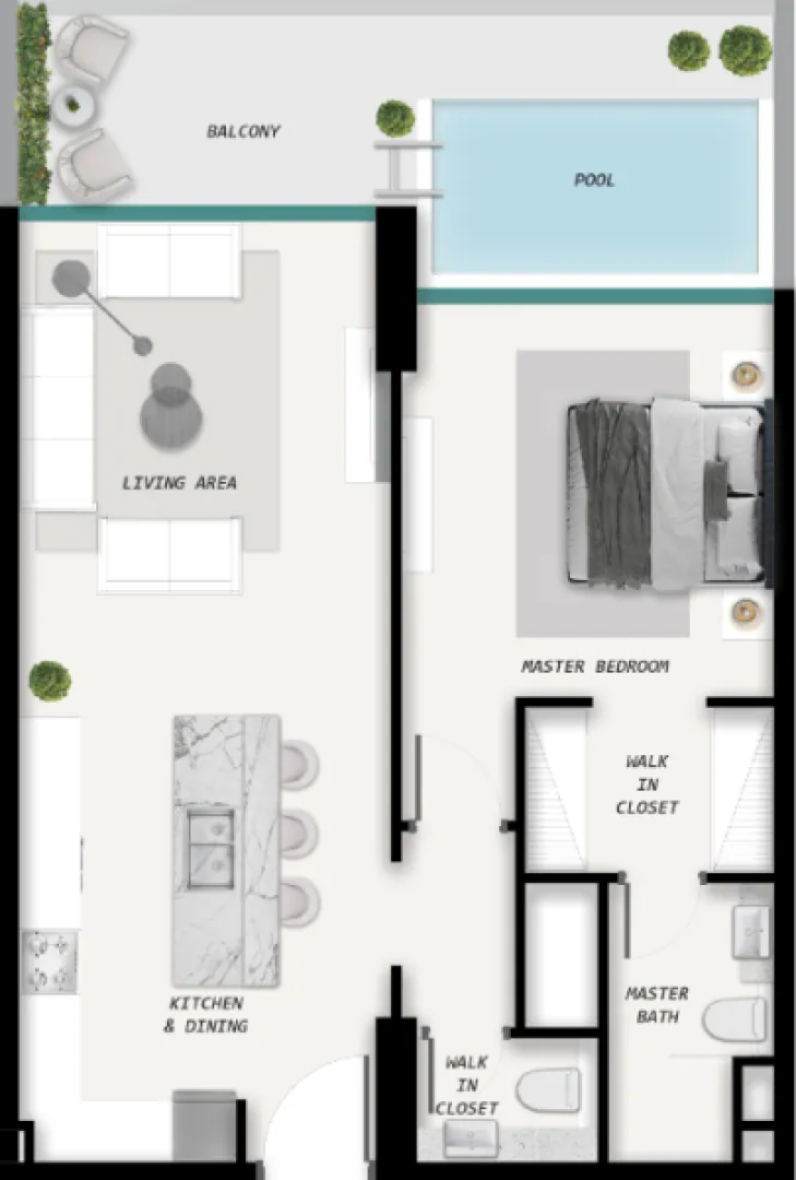 SAMANA Ocean Pearl 2: floorplan, photo 9 of 9