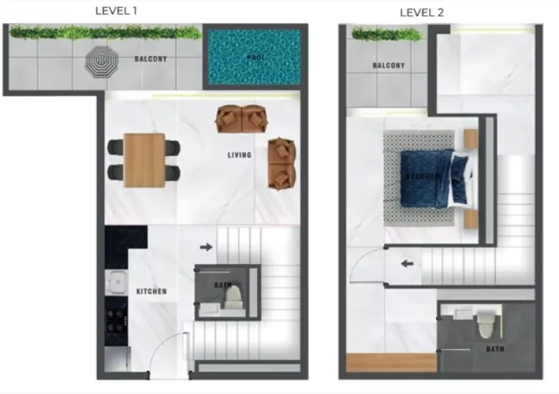 SAMANA Waves 2: floorplan, photo 8 of 9