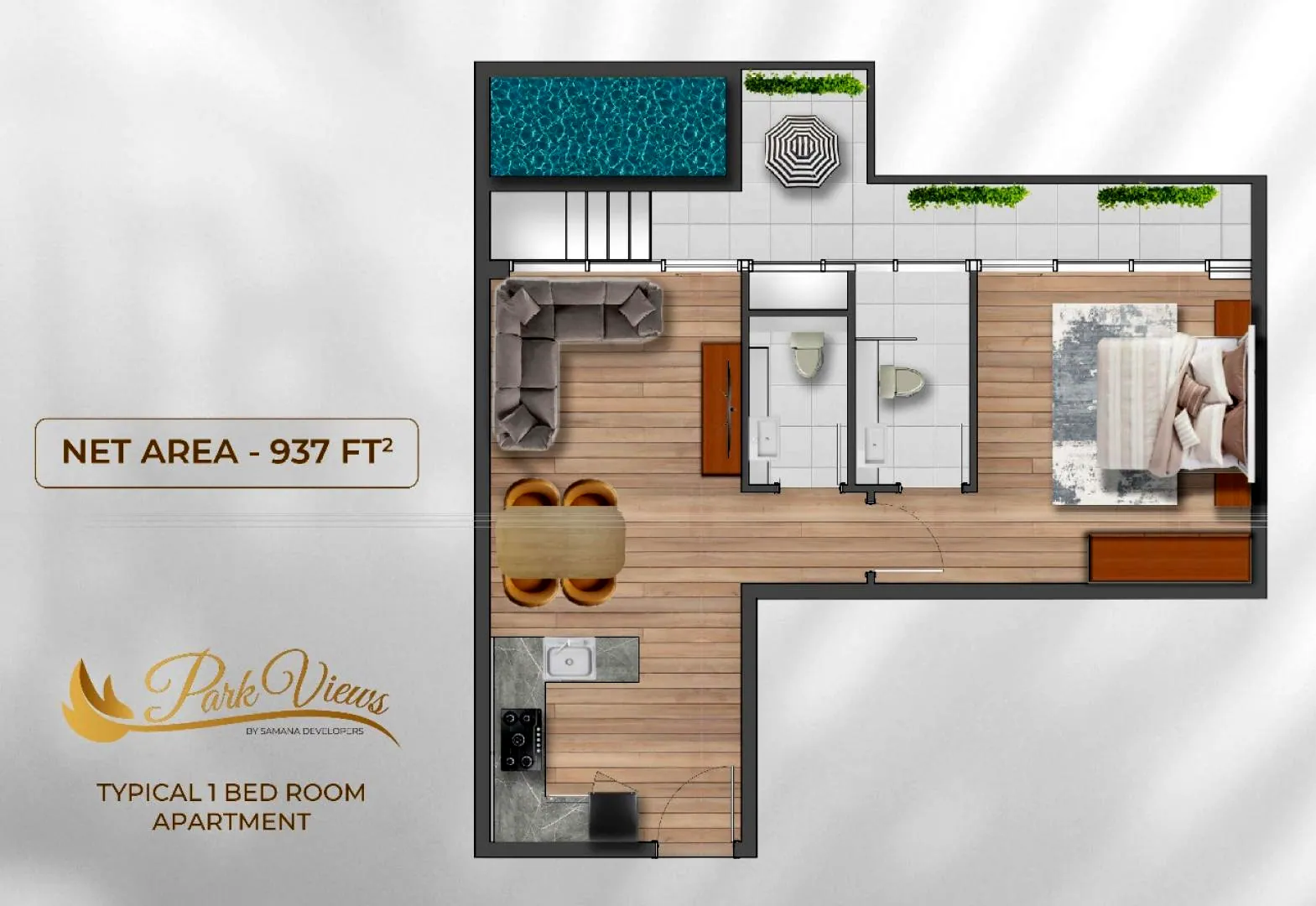SAMANA Waves: floorplan, photo 9 of 10