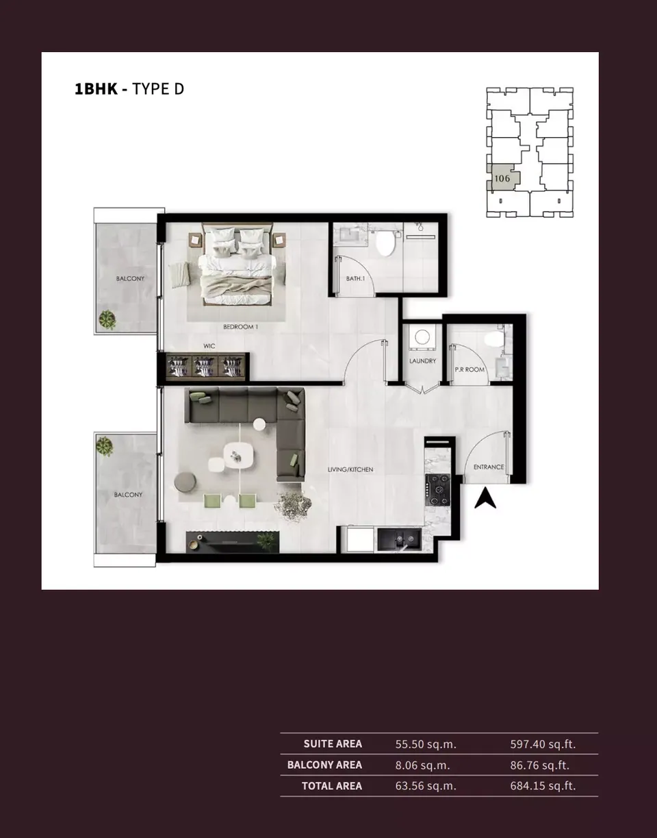 The Willows Residences: floorplan, photo 8 of 10