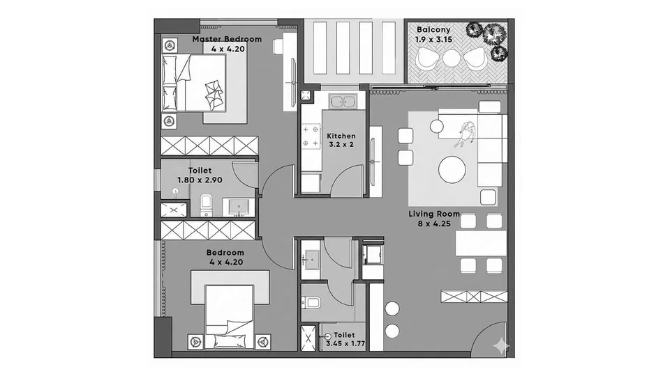 Dream Life Residence: floorplan, photo 12 of 12
