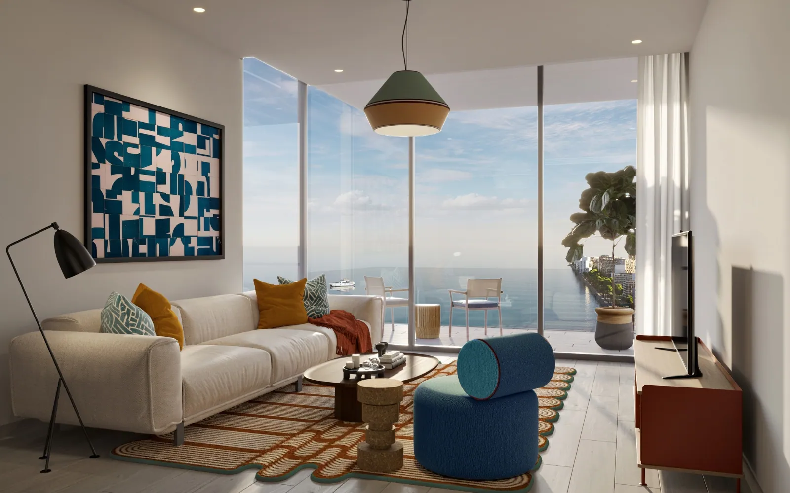 Nautica: interior living, photo 4 of 12