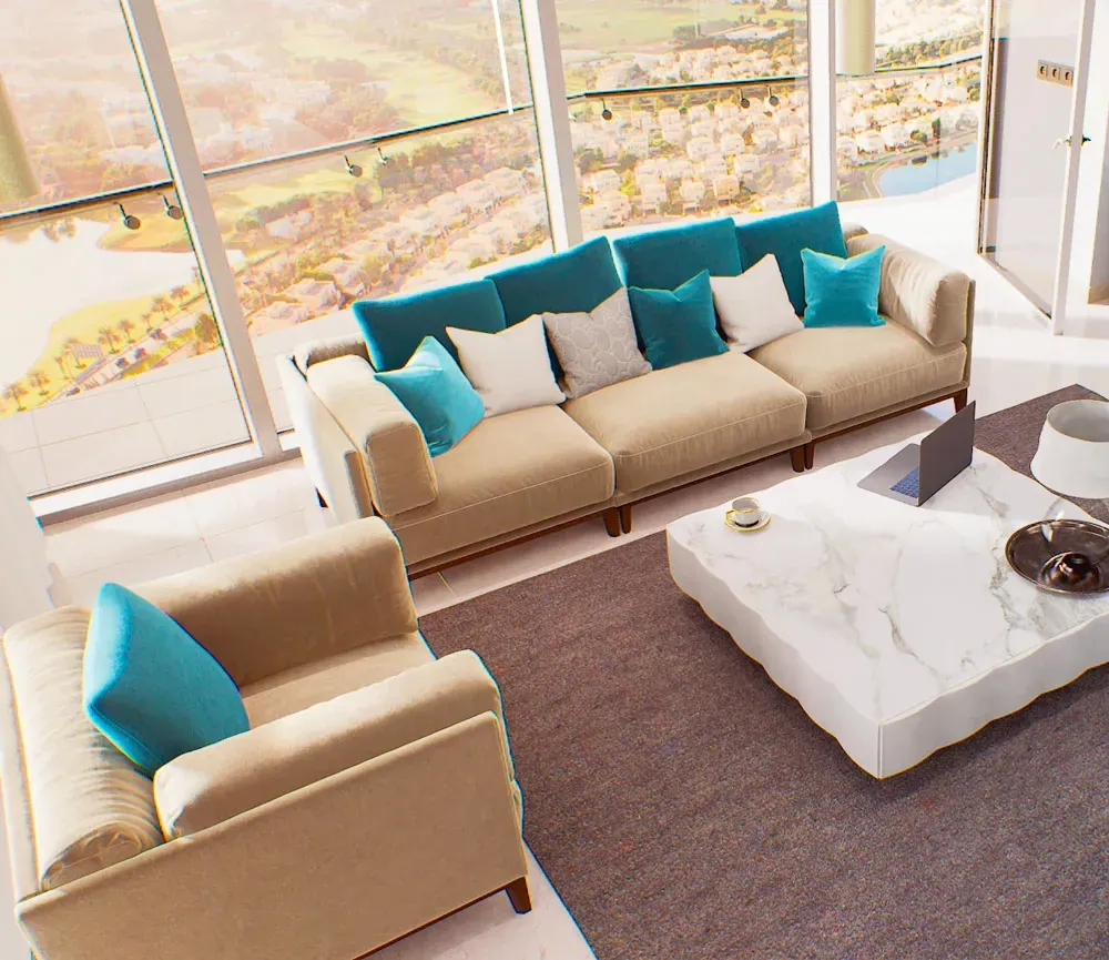 Golf Views Seven City: interior living, photo 11 of 12