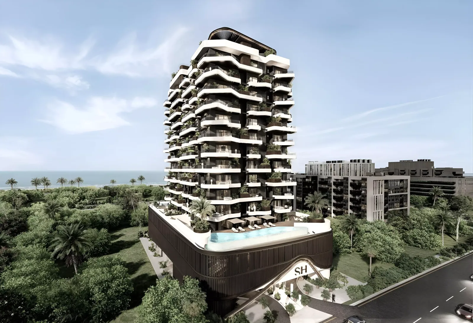 Marea Residences: aerial, photo 1 of 12