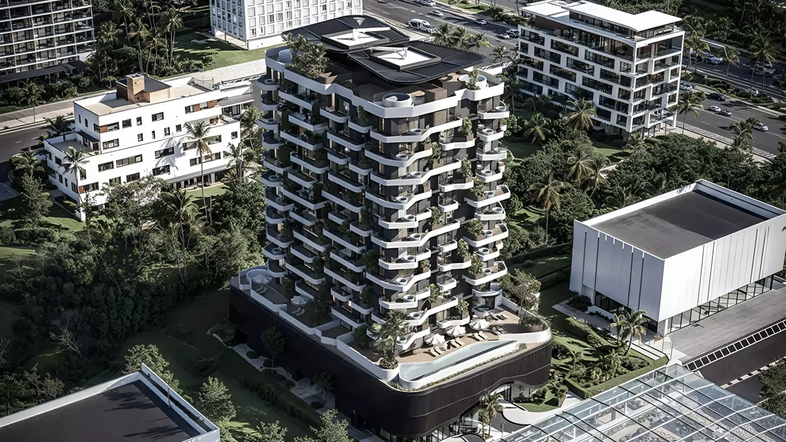 Marea Residences: aerial, photo 6 of 12