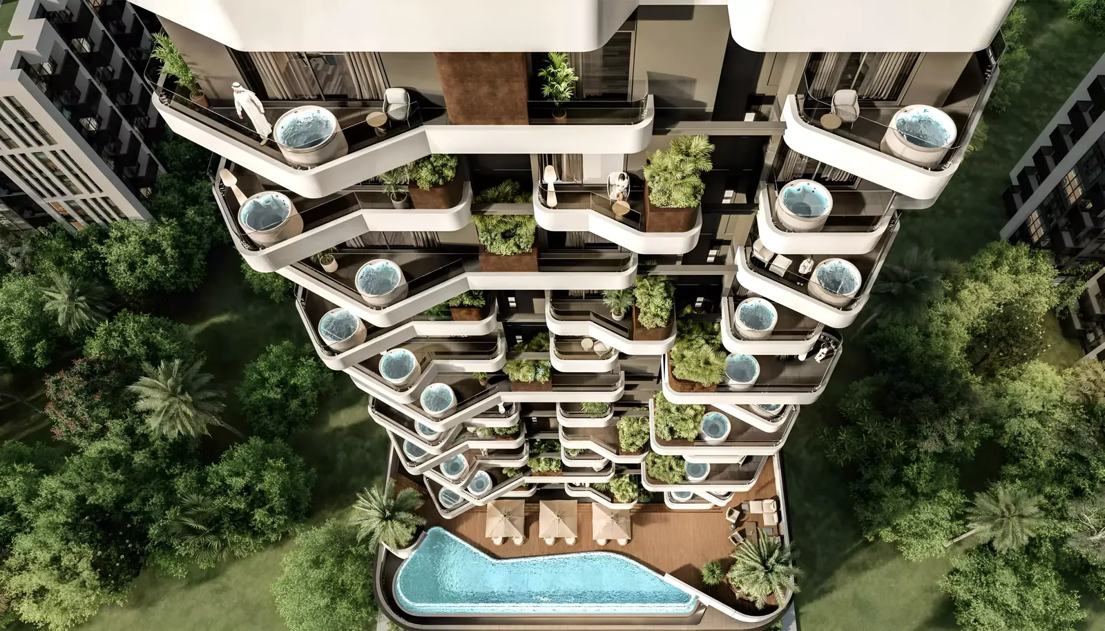 Marea Residences: aerial, photo 7 of 12