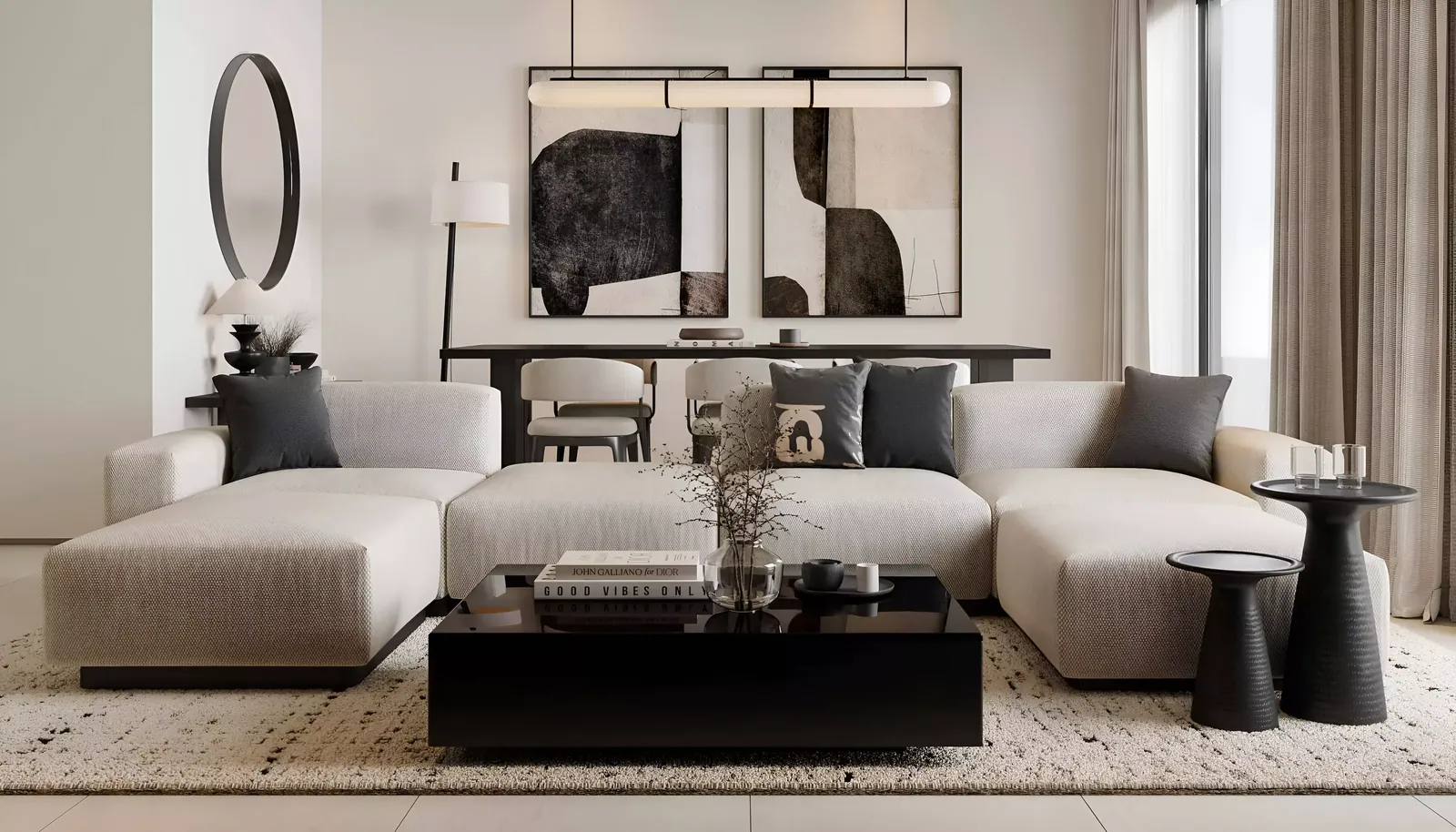 Marea Residences: interior living, photo 8 of 12