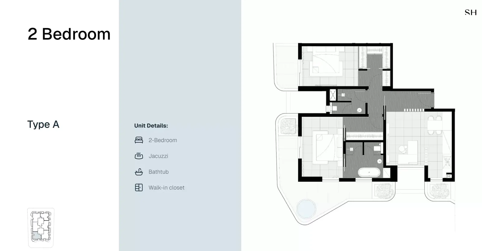 Marea Residences: floorplan, photo 11 of 12