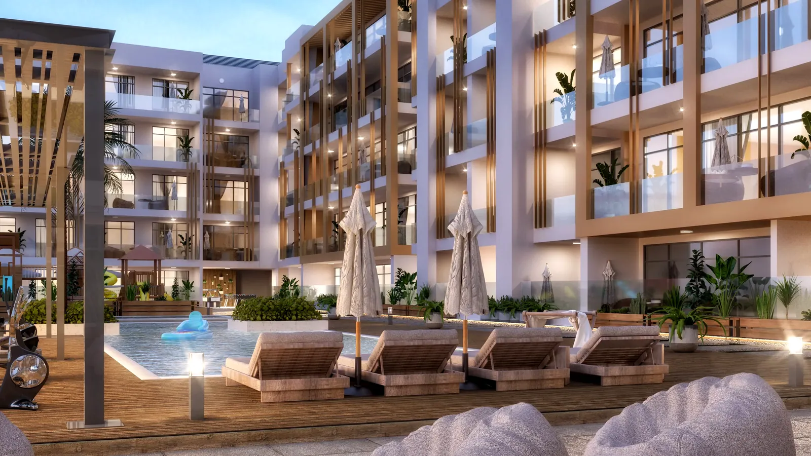 Waref Residences: exterior, photo 3 of 12
