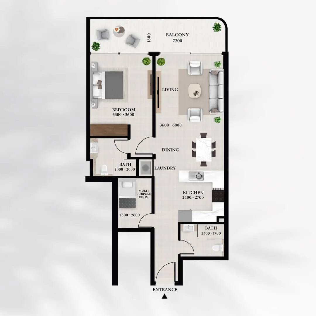 Avion Residence: floorplan, photo 8 of 10