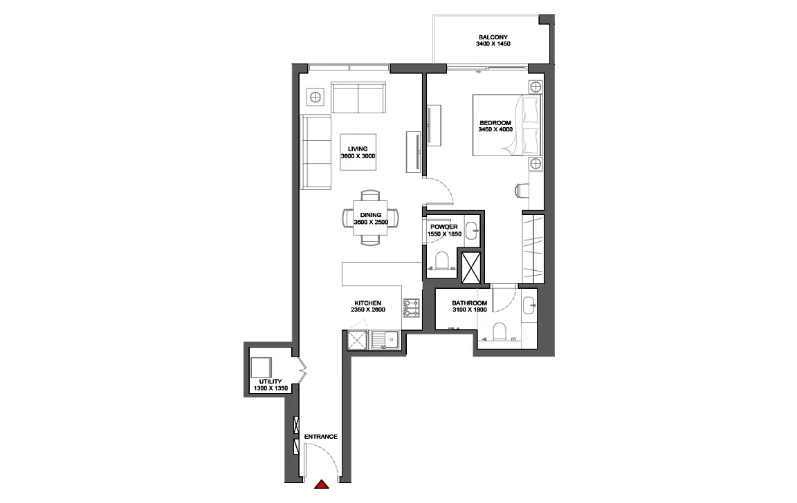 330 Riverside Crescent: floorplan, photo 11 of 12