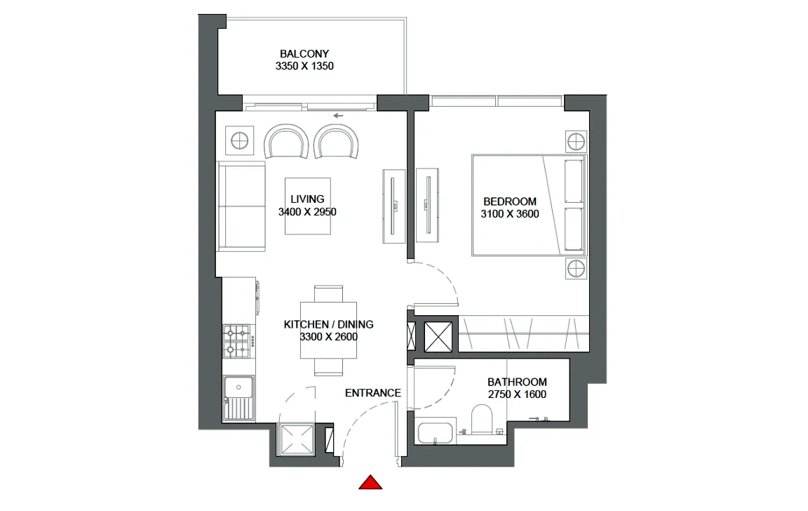 350 Riverside Crescent: floorplan, photo 11 of 12
