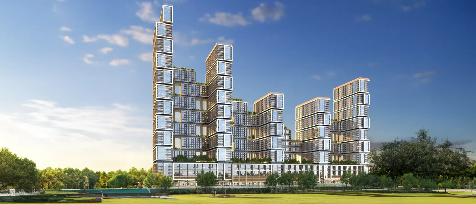 Golf Ridges at Sobha One: exterior, photo 1 of 12