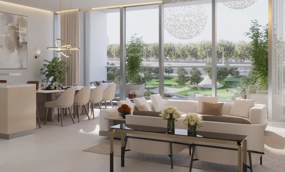 Golf Ridges at Sobha One: interior living, photo 3 of 12
