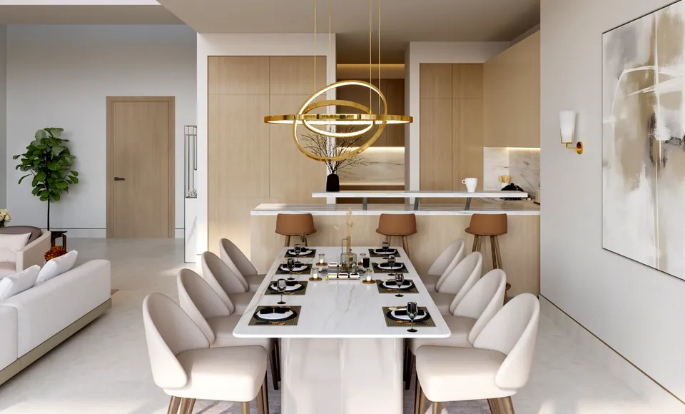 Golf Ridges at Sobha One: interior living, photo 5 of 12