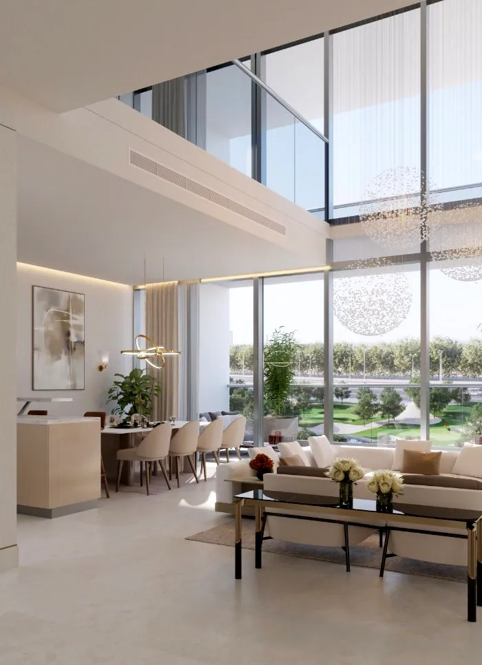 Golf Ridges at Sobha One: interior living, photo 7 of 12