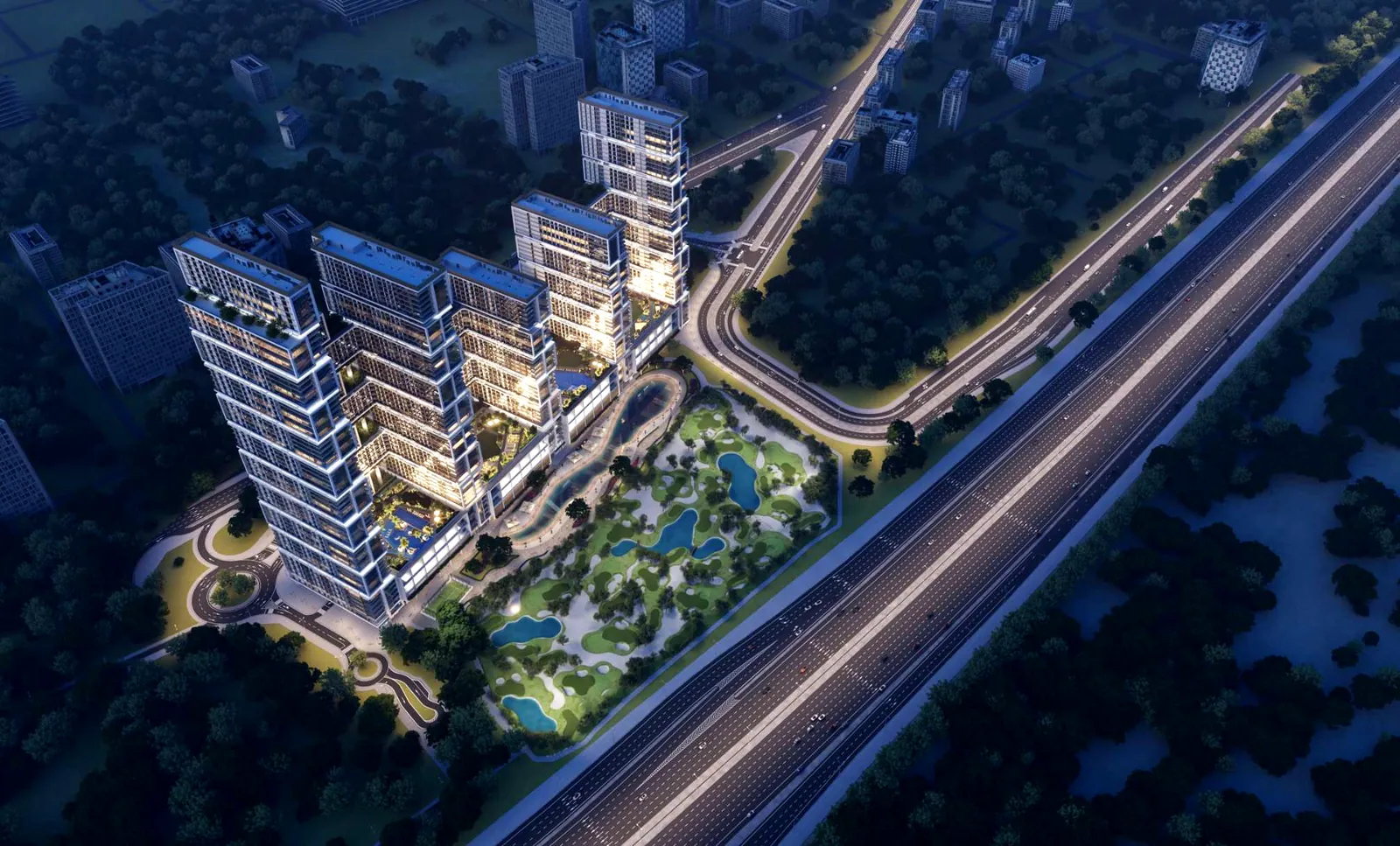 Sobha One: interior living, photo 7 of 12
