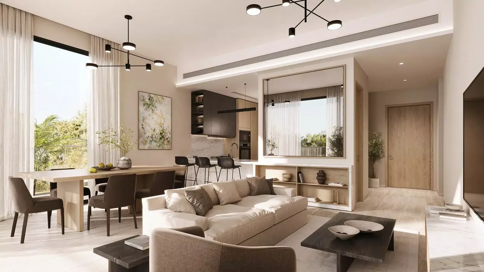 The Berkeley: interior living, photo 5 of 9