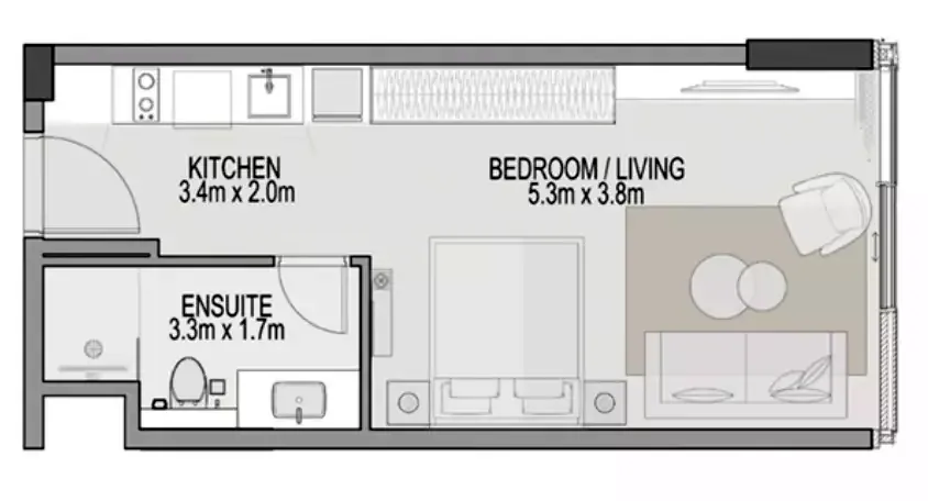 The Berkeley: floorplan, photo 9 of 9