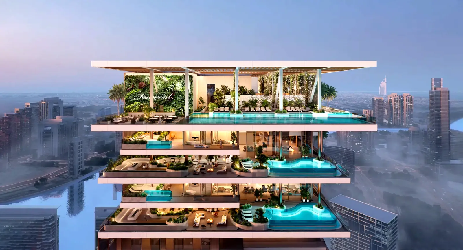 Fairmont Residences Solara Tower: exterior, photo 1 of 12