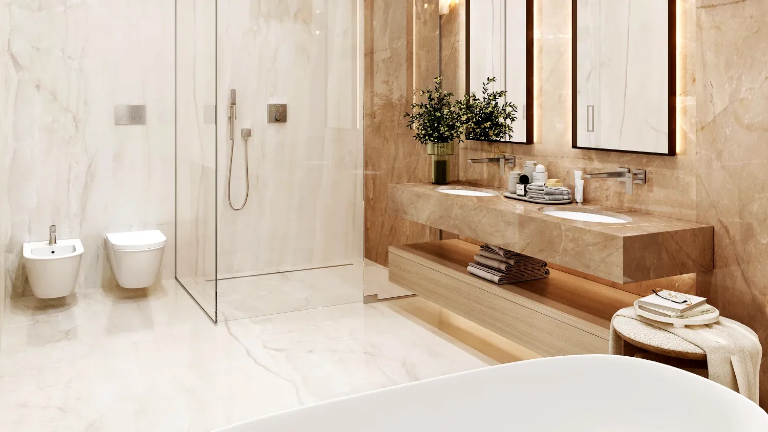 Fairmont Residences Solara Tower: interior bathroom, photo 9 of 12