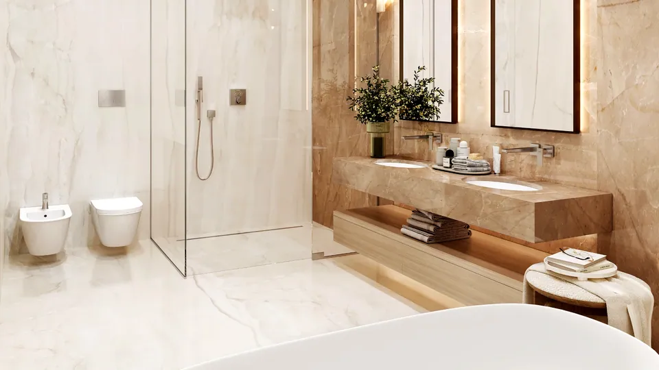 Fairmont Residences Solara Tower: interior bathroom, photo 9 of 12