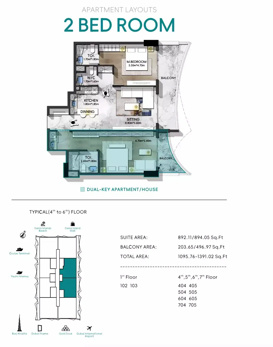 Nautis Residences: floorplan, photo 9 of 11