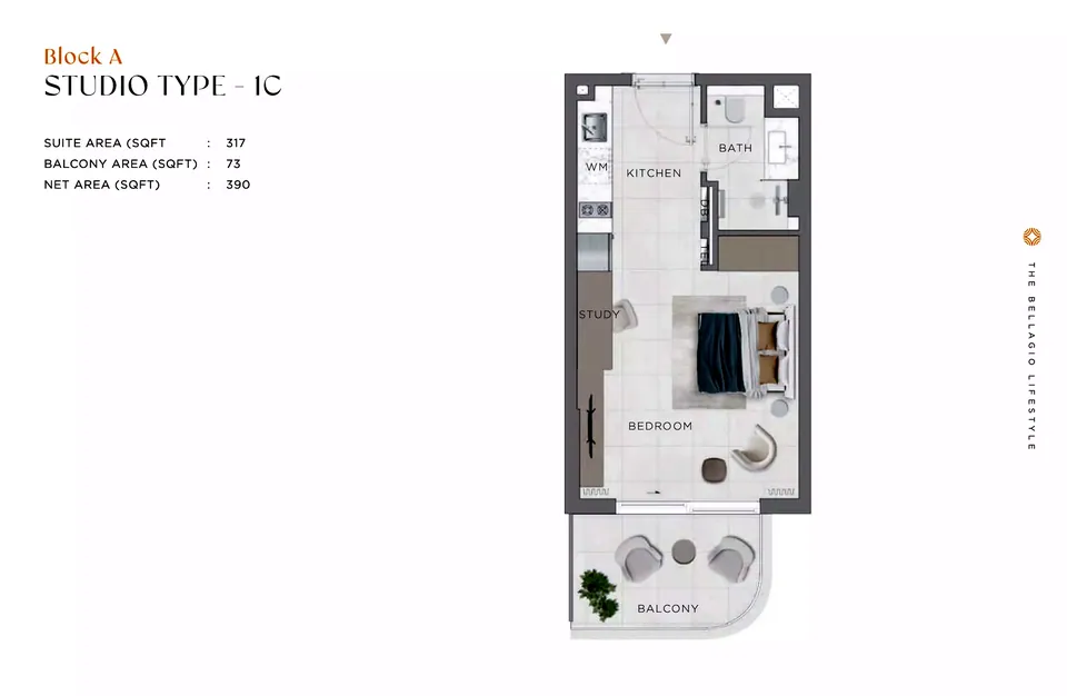 Bellavion Residences: floorplan, photo 12 of 12