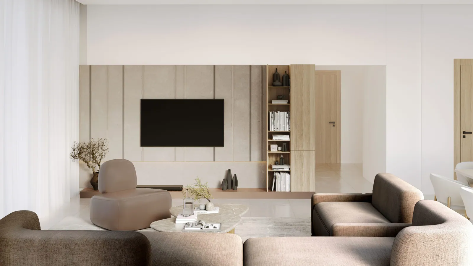 Sereno Residences: interior living, photo 7 of 12