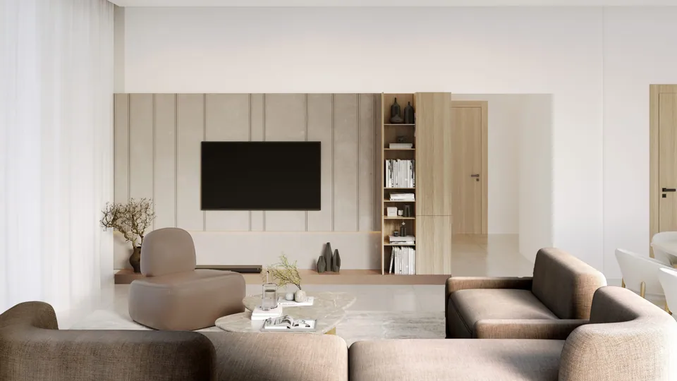 Sereno Residences: interior living, photo 7 of 12
