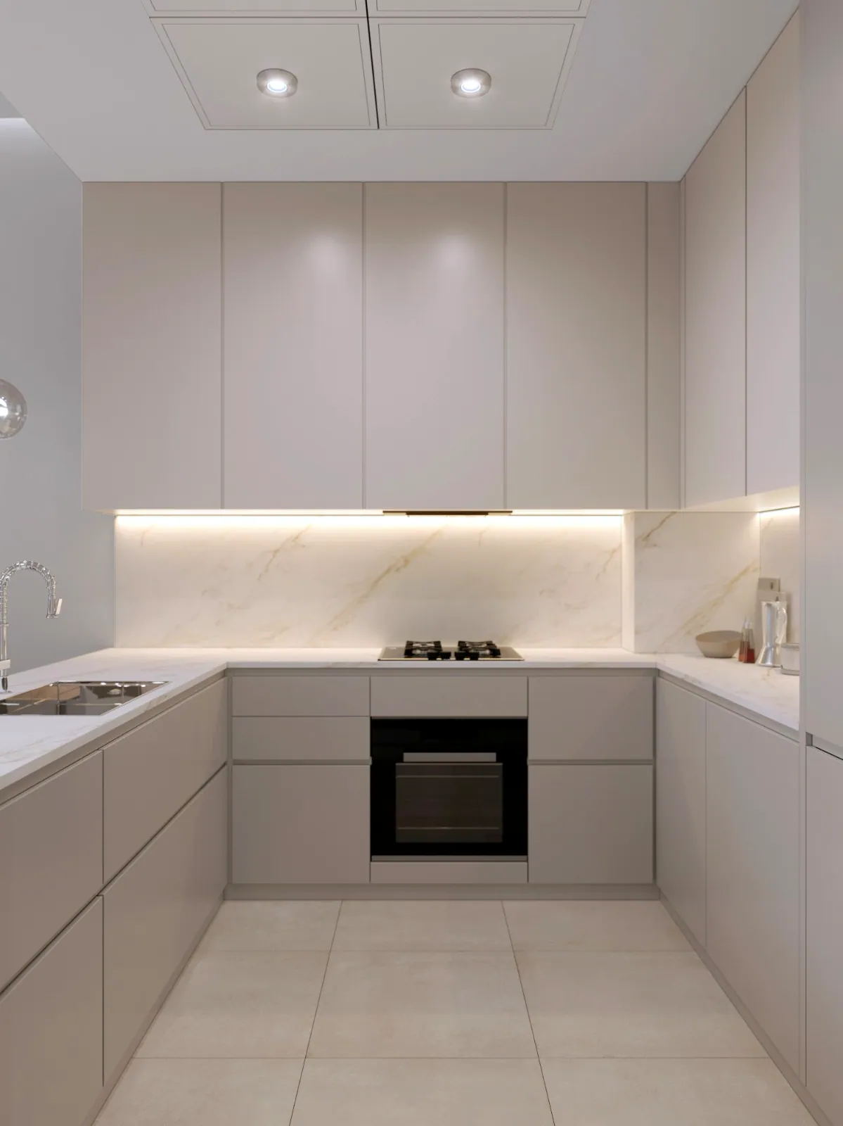 Sereno Residences: interior kitchen, photo 9 of 12