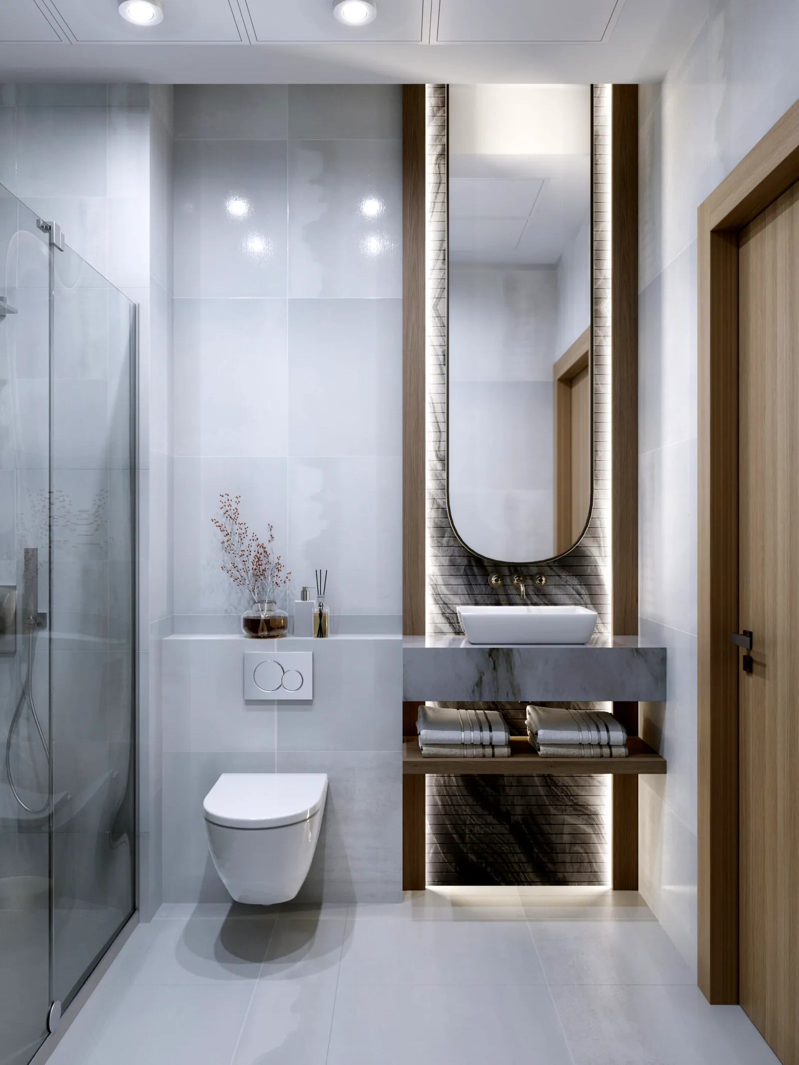 Sereno Residences: interior bathroom, photo 10 of 12