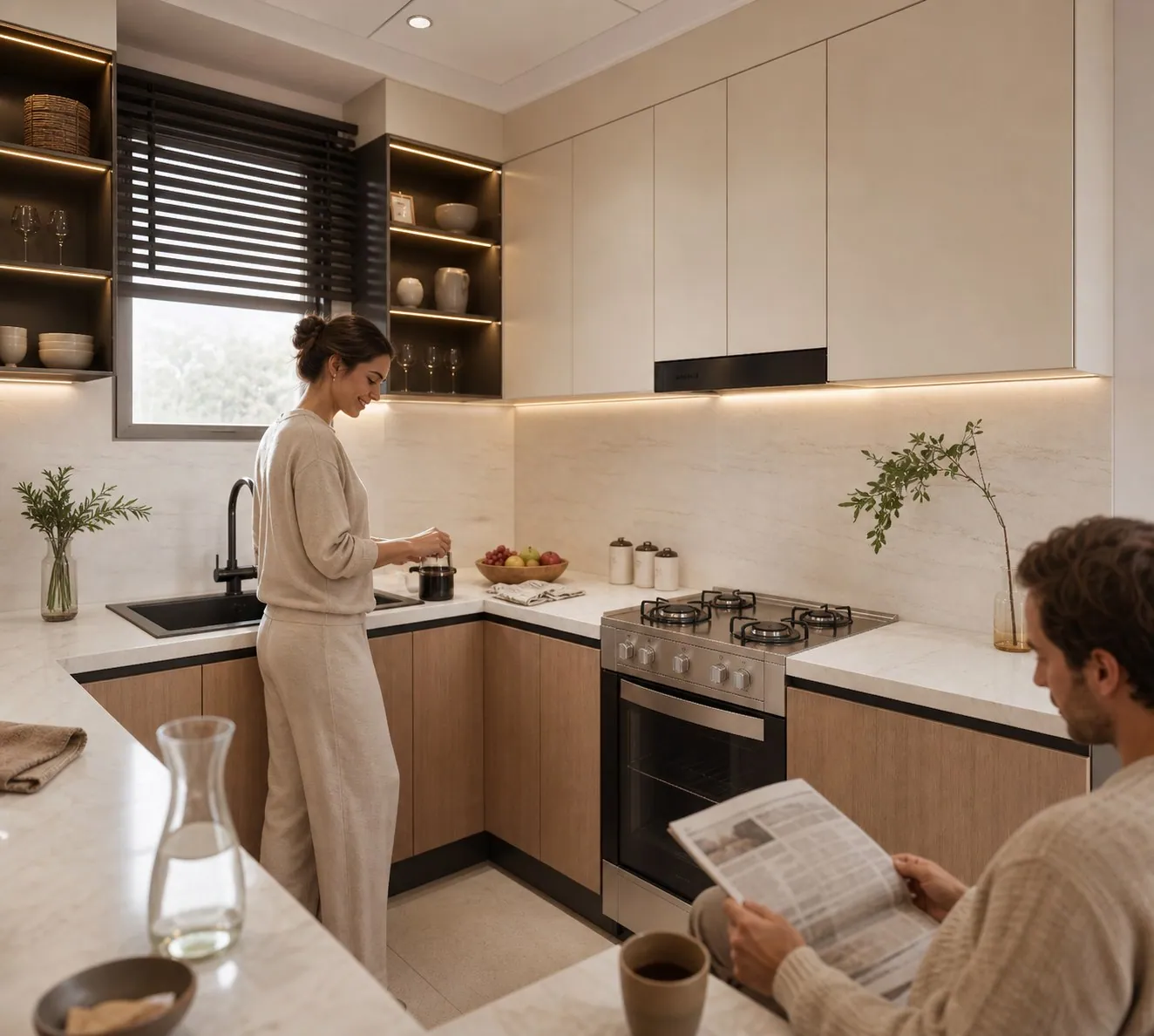 Symbolic Altus: interior kitchen, photo 7 of 12
