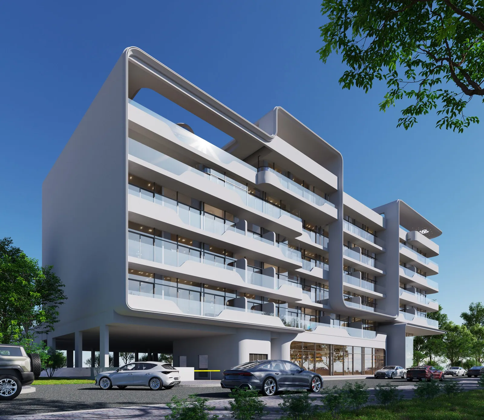 99 Parkplace: exterior, photo 2 of 12