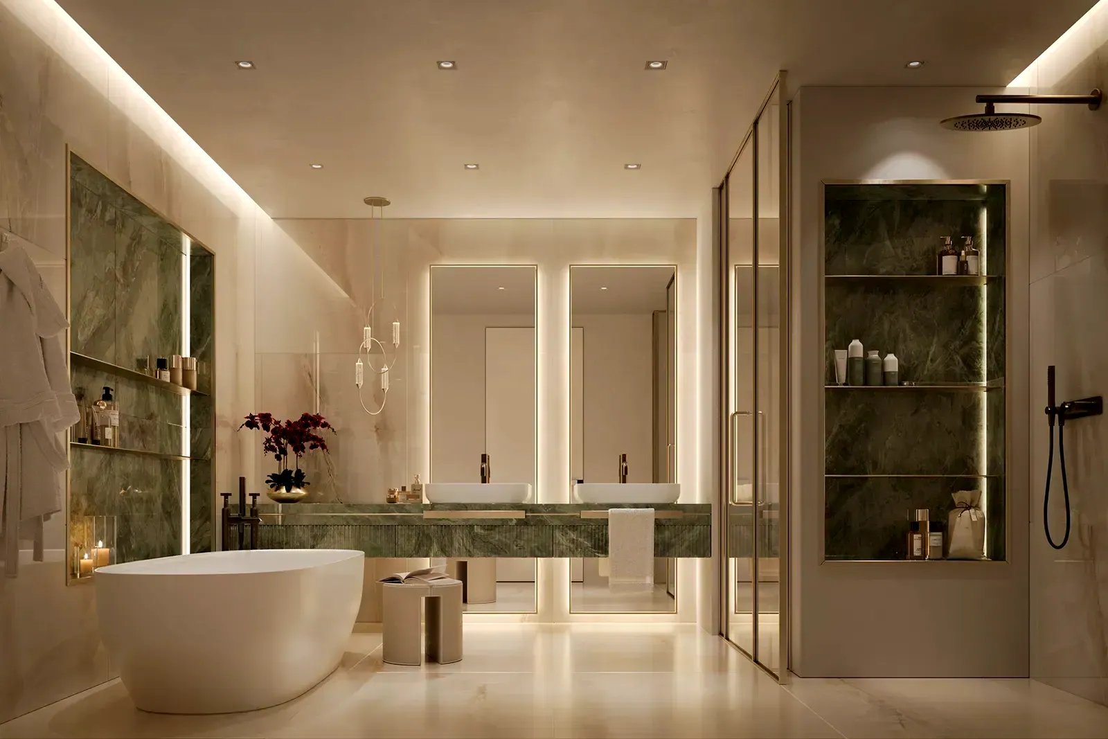 Luce: interior bathroom, photo 11 of 12