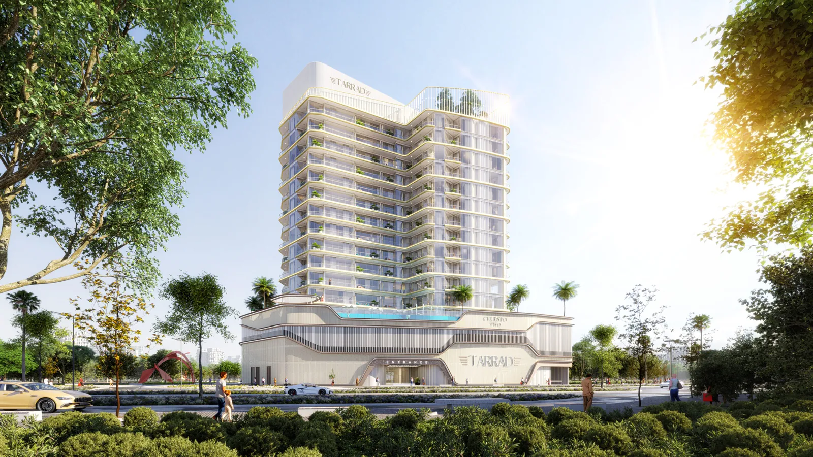Celesto Tower: exterior, photo 2 of 4